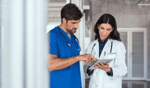 Doctors consulting tablet- ICD-10-CM 2026 Updates