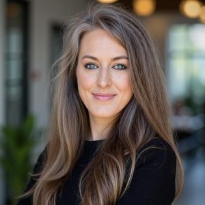 Professional portrait of Ashley Rippeth, healthcare expert at Ventra Health.